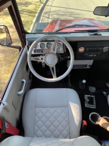 1985 Land Rover 90 Interior